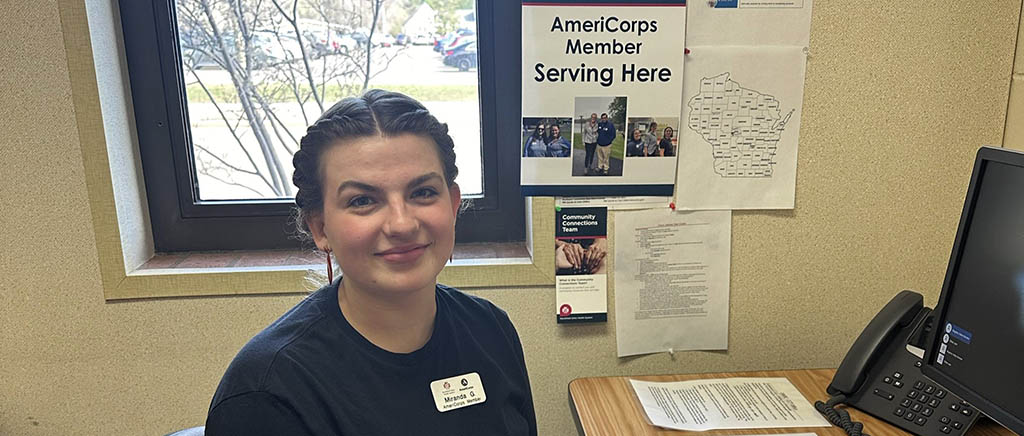 Americorps staff member